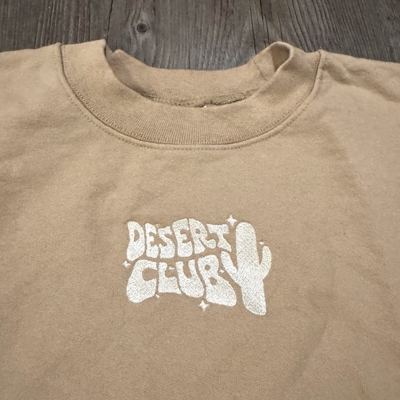 Desert Club Tops - Desert Club Crewneck Sweatshirt